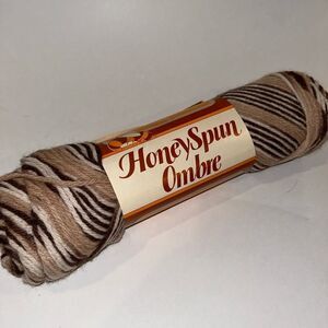 Honey Spun Ombre vintage yarn 5189 brown